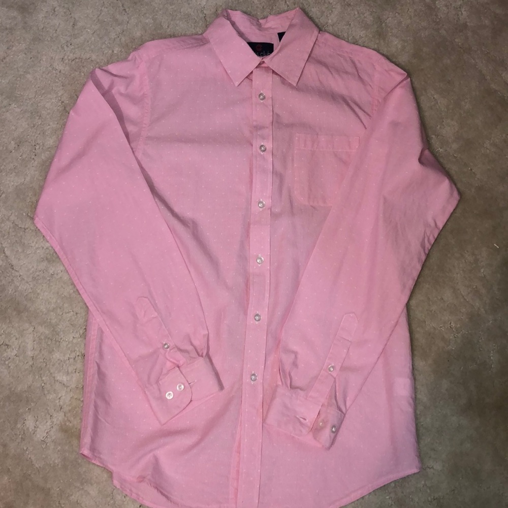 Boys 💗Pink Button Down💗